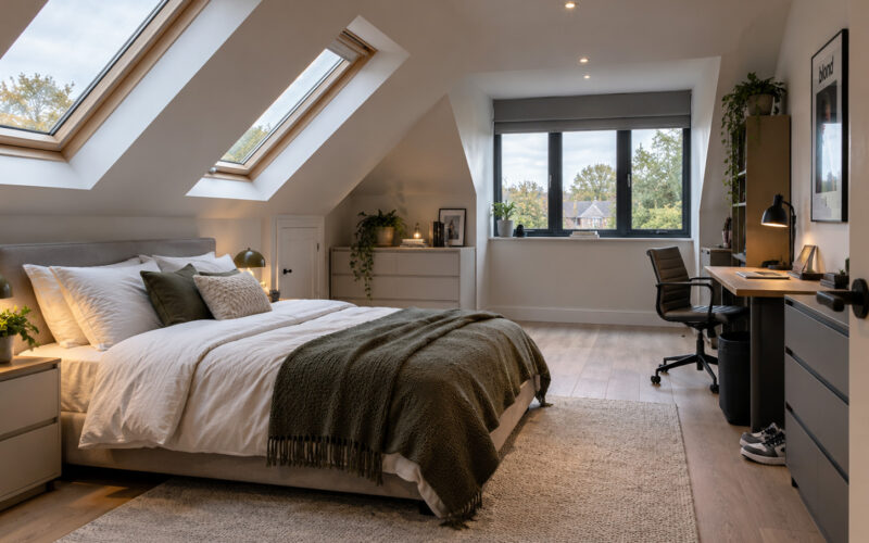 bedroom-one Loft conversion