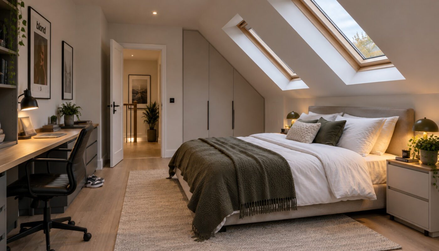 Loft bedroom